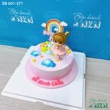  Bánh Sinh Nhật Công Chúa Bong Bóng (BB-001-371) 