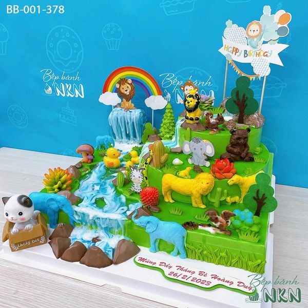  Tháp Bánh Sinh Nhật 3 Tầng Siêu To Cho Bé (BB-001-378) 