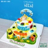 Bánh Sinh Nhật 2 Tầng Cho Bé Tuổi Dần (BB-001-380) 