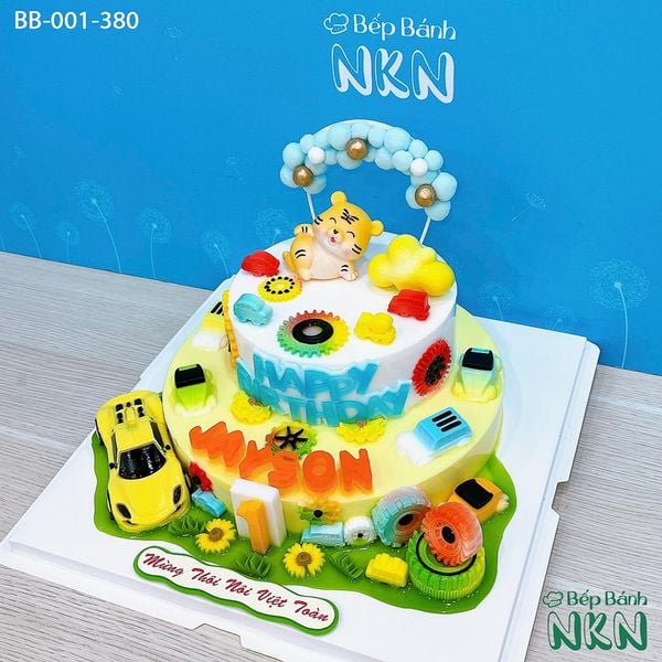  Bánh Sinh Nhật 2 Tầng Cho Bé Tuổi Dần (BB-001-380) 