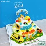  Bánh Sinh Nhật 2 Tầng Cho Bé Tuổi Dần (BB-001-380) 