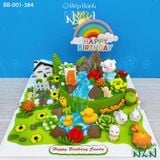  Bánh Sinh Nhật Gia Đình Động Vật (BB-001-384) 