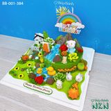  Bánh Sinh Nhật Gia Đình Động Vật (BB-001-384) 
