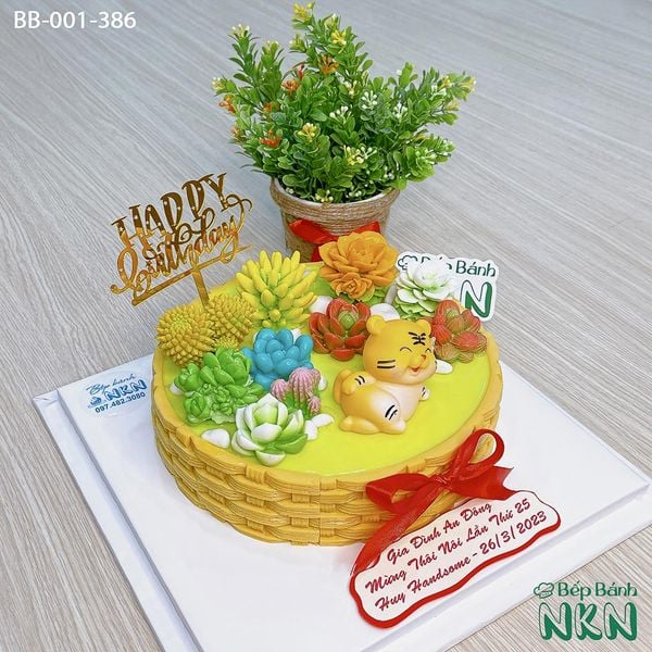  Bánh Sinh Nhật Cho Bé Tuổi Dần (BB-001-386) 