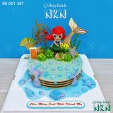  Bánh Sinh Nhật Tiên Cá Cho Bé (BB-001-387) 
