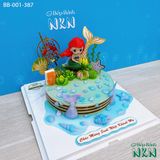  Bánh Sinh Nhật Tiên Cá Cho Bé (BB-001-387) 