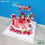  Bánh Sinh Nhật Gấu Dâu Lotso (BB-001-395) 