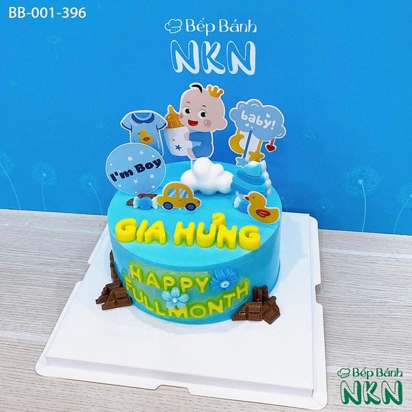  Bánh Đầy Tháng Bé Trai (BB-001-396) 