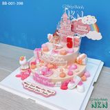 Bánh Sinh Nhật 2 Tầng Cho Bé Gái (BB-001-398) 