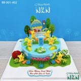  Bánh Sinh Nhật Pikachu Cho Bé (BB-001-402) 
