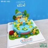  Bánh Sinh Nhật Pikachu Cho Bé (BB-001-402) 