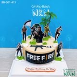  Bánh Sinh Nhật Free Fire (BB-001-411) 