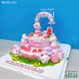  Bánh Sinh Nhật Pony Cho Bé Tuổi Hợi (BB-001-413) 