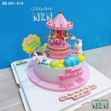  Bánh Sinh Nhật Pony Đu Quay (BB-001-414) 