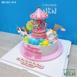  Bánh Sinh Nhật Pony Đu Quay (BB-001-414) 
