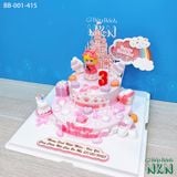  Bánh Sinh Nhật Pony 2 Tầng (BB-001-415) 