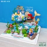  Tháp Bánh Sinh Nhật Nàng Tiên Cá (BB-001-418) 