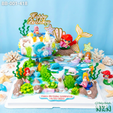  Tháp Bánh Sinh Nhật Nàng Tiên Cá (BB-001-418) 