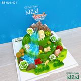  Bánh Sinh Nhật 2 Tầng Cho Bé Tuổi Tuất (BB-001-421) 