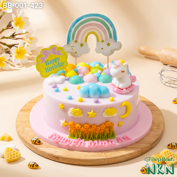  Bánh Sinh Nhật Ngựa Pony Cho Bé (BB-001-423) 