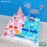  Bánh Sinh Nhật Đôi Kitty x Doraemon (BB-001-428) 