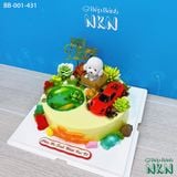  Bánh Sinh Nhật Cho Bé Tuổi Tuất (BB-001-431) 