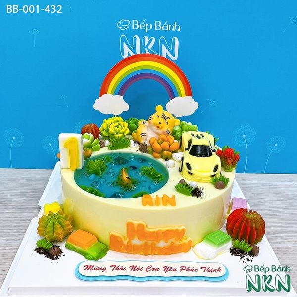  Bánh Sinh Nhật Cho Bé Tuổi Dần (BB-001-432) 
