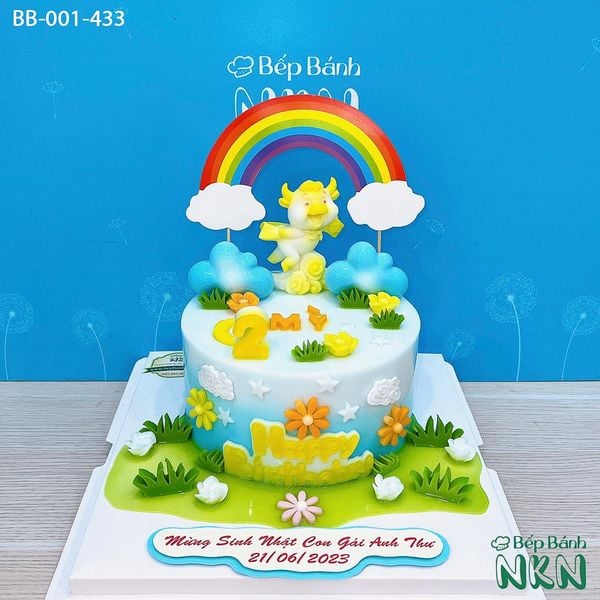  Bánh Sinh Nhật Cho Bé Tuổi Sửu (BB-001-433) 
