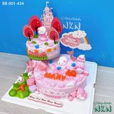  Tháp Bánh Sinh Nhật 2 Tầng Cho Bé Tuổi Hợi (BB-001-434) 