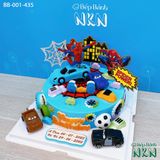  Bánh Sinh Nhật Spiderman Cho Bé  (BB-001-435) 