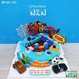  Bánh Sinh Nhật Spiderman Cho Bé  (BB-001-435) 
