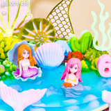  Bánh Sinh Nhật Quốc Đảo Tiên Cá Mini (BB-001-438) 