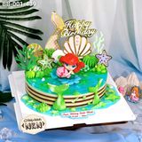  Bánh Sinh Nhật Nàng Tiên Cá Ariel (BB-001-439) 