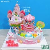  Tháp Bánh Sinh Nhật Pony 2 Tầng  (BB-001-451) 