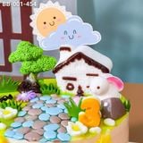  Bánh Sinh Nhật Cho Bé Mẫu Khu Vườn Của Thỏ (BB-001-454) 
