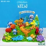 Bánh Sinh Nhật Doramon Du Hành Về Thời Kỳ Khủng Long Tiền Sử (BB-001-456) 