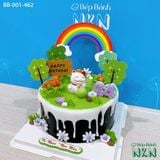  Bánh Sinh Nhật Khu Vườn Của Mèo Thần Tài (BB-001-462) 