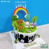  Bánh Sinh Nhật Khu Vườn Của Mèo Thần Tài (BB-001-462) 