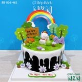  Bánh Sinh Nhật Khu Vườn Của Mèo Thần Tài (BB-001-462) 
