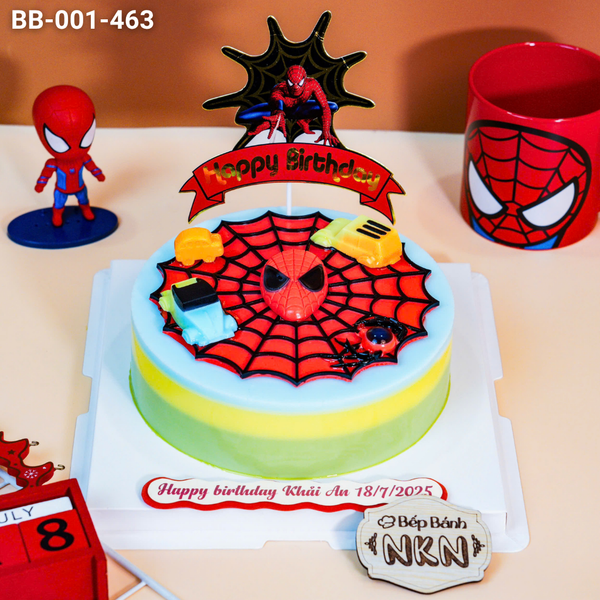  Bánh Sinh Nhật Spiderman (BB-001-463) 
