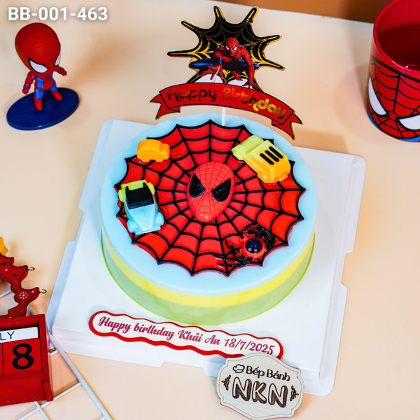  Bánh Sinh Nhật Spiderman (BB-001-463) 