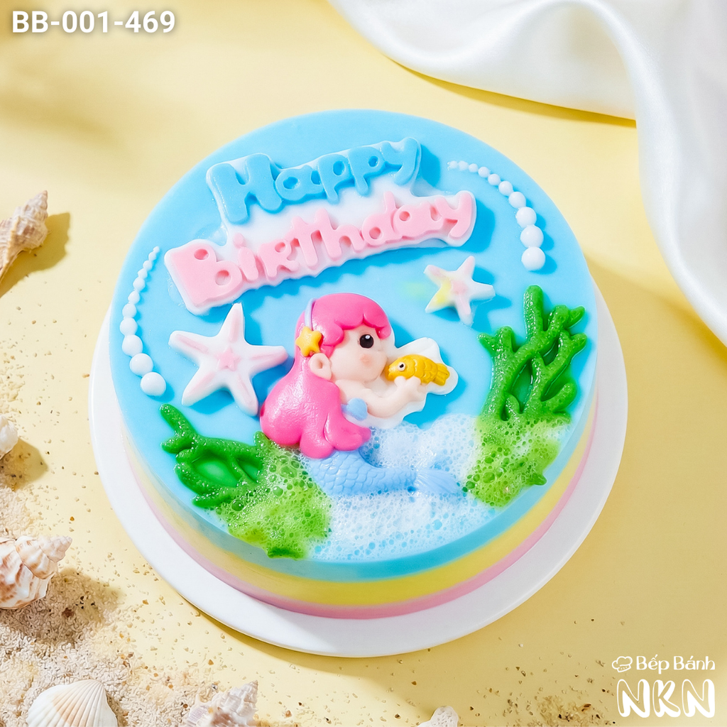  Bánh Sinh Nhật Nàng Tiên Cá (BB-001-469) 