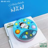  Bánh Sinh Nhật Phi Hành Gia Du Hành Vũ Trụ (BB-001-472) 