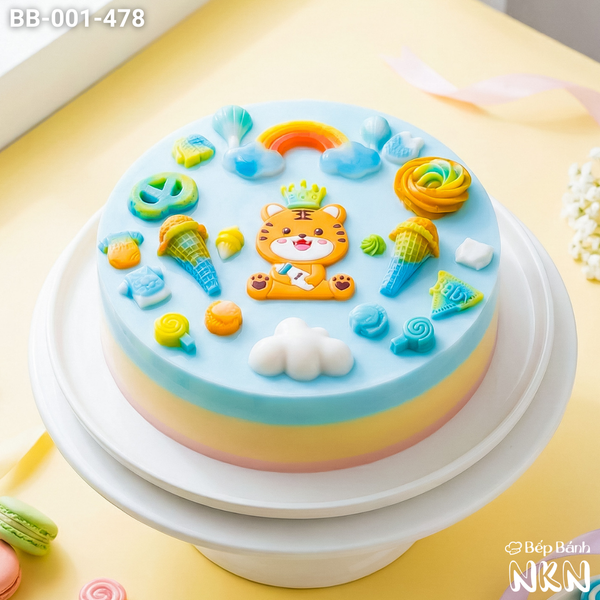  Bánh Sinh Nhật Bé Hổ (BB-001-478) 