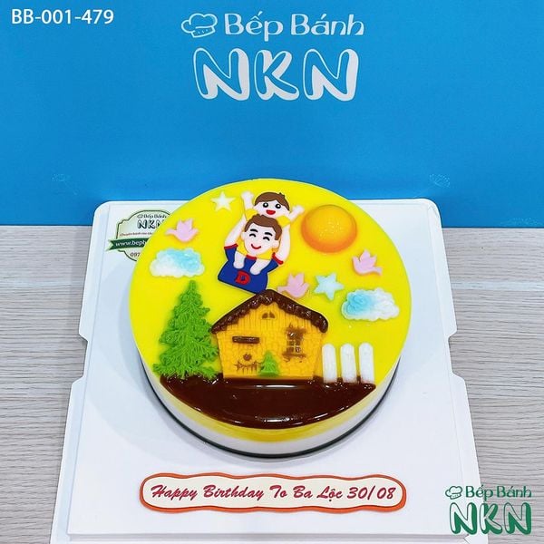 Bánh Sinh Nhật Cha Và Con (BB-001-479) 