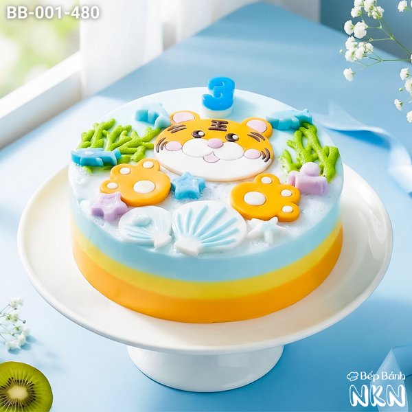  Bánh Sinh Nhật Bé Hổ (BB-001-480) 