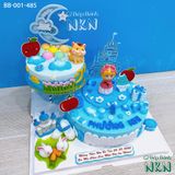  Tháp Bánh Sinh Nhật 2 Tầng Cho Bé Tuổi Dần (BB-001-485) 