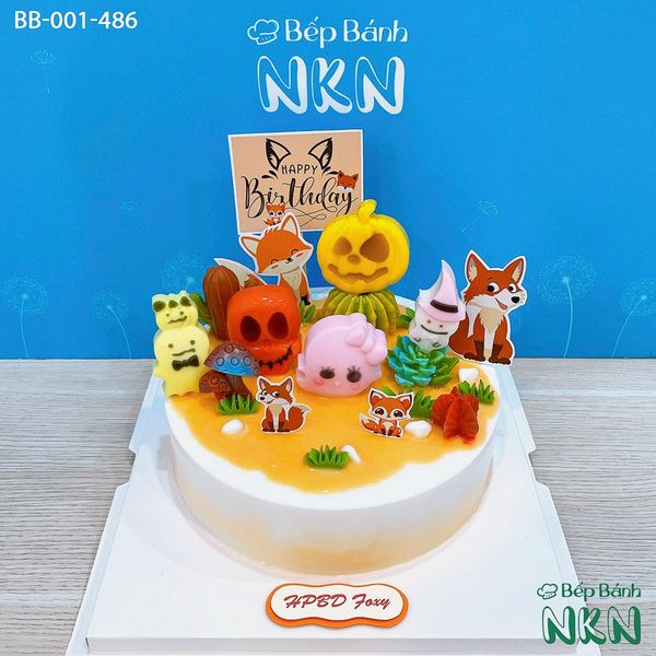  Bánh Sinh Nhật Cáo Foxy (BB-001-486) 