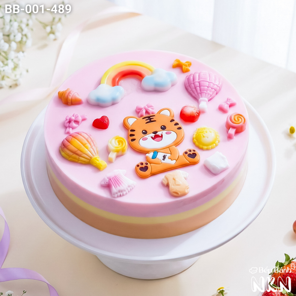  Bánh Sinh Nhật Bé Hổ (BB-001-489) 