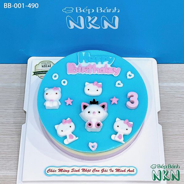  Bánh Sinh Nhật Kitty (BB-001-490) 